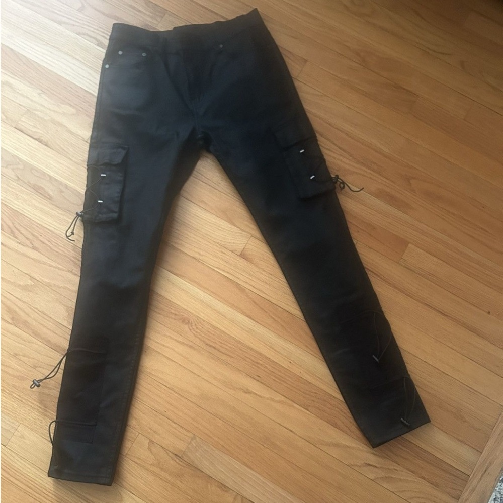 Serenede Black Cargo jeanz